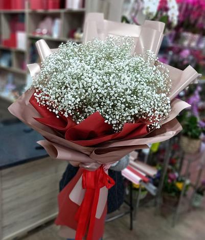 Букет цветов из: Гипсофила в Чернышев